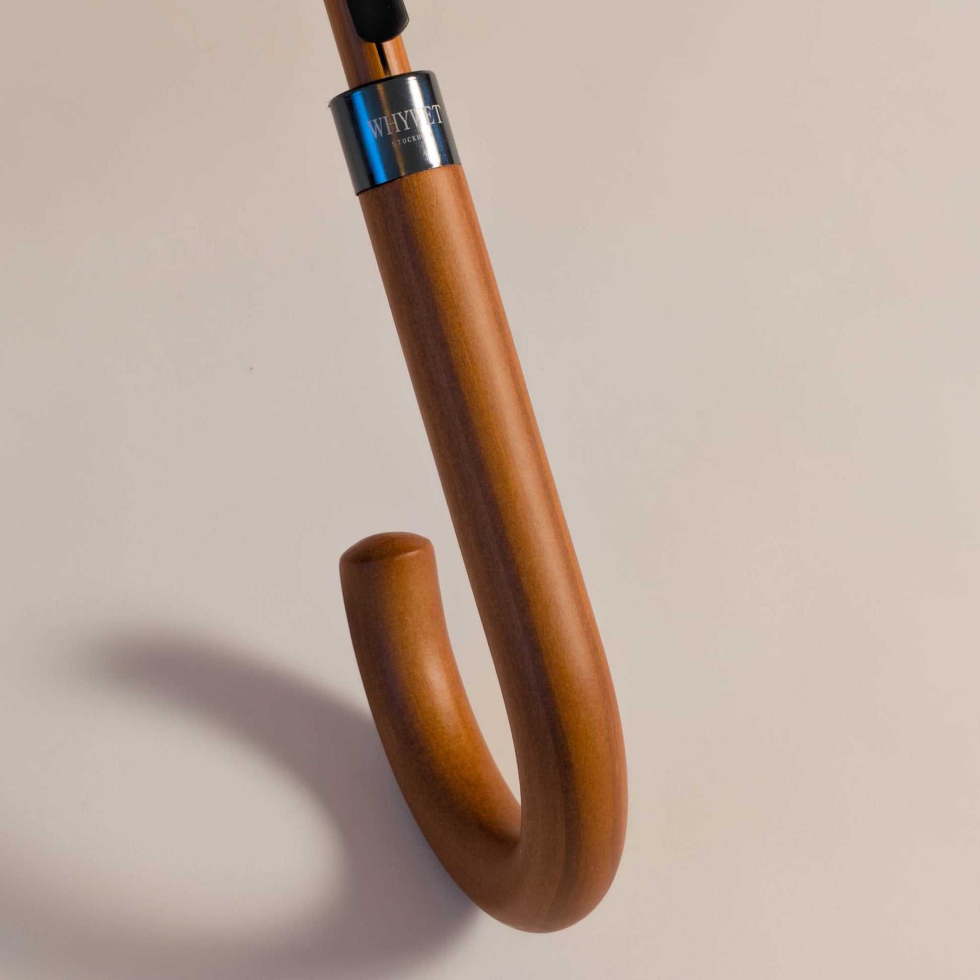 Handtag till långt paraply