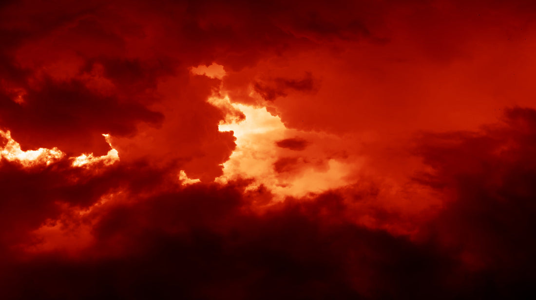 En blodröd himmel