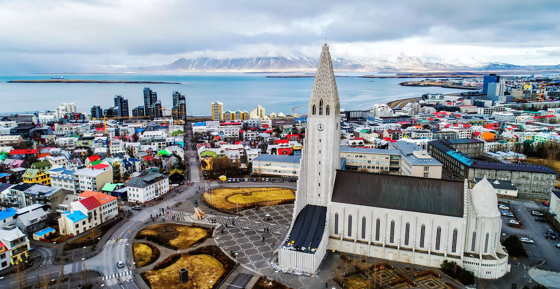 Bild på Reykjavik skyline